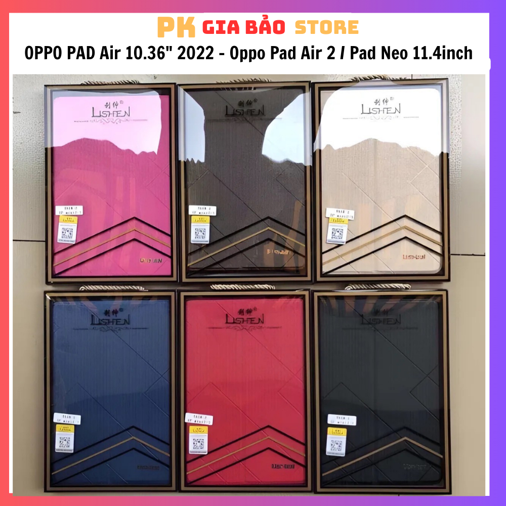 Bao da OPPO PAD Air 10.36" 2022 -Oppo Pad Air 2 - OPPO Pad Neo 11.4inch hiệu Lishen chính hãng