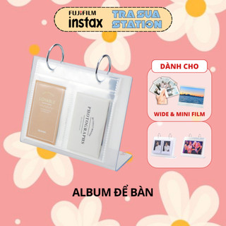 Album instax mini (68 ảnh) / instax wide (34 ảnh) Caiul - Mẫu để bàn