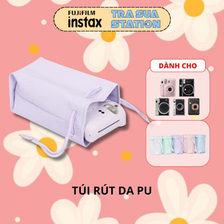 Túi rút da PU Caiul đựng máy ảnh instax mini