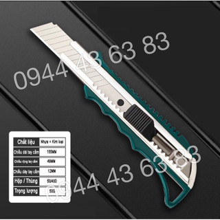 Dao rọc giấy, dao trổ cắt alu, fomex, bìa, lưỡi dao thay thế