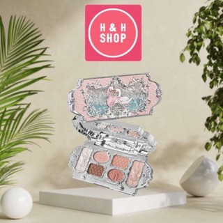 Bảng phấn mắt 6 màu Flower Knows Swan Ballet 6.5g