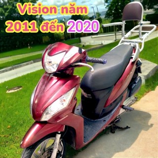 ( tặng mút lót tay) Baga phượt xe vision đời 2011 đến 2020.Mẫu mới tháo rời tay vịn được