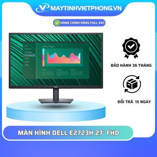 MÀN HÌNH DELL E2723H (27 INCH/FHD/VA/60HZ/8MS/300 NITS/DP+VGA) 