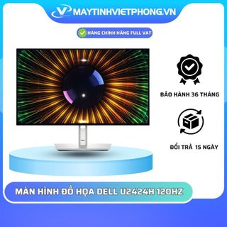MÀN HÌNH ĐỒ HỌA DELL ULTRASHARP U2424H (23.8 INCH/FHD/IPS/120HZ/5MS/USB-C) 