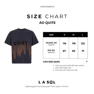 ÁO THUN LASOL QUIET T-SHIRT