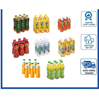 Lốc 6 Chai Nước Ngọt  Không Độ - Ôlong -Cam ép- Revive trắng- Revive Chanh Muối - Dr Thanh