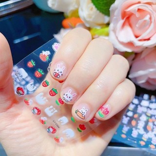 [Combo 20 Miếng]dán trang trí móng tay dễ thương cho bé