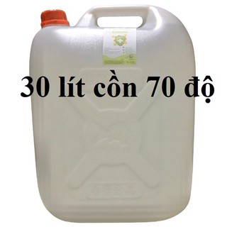 [HCM-GIAO LIỀN] Cồn y tế 70 độ Can 30 lít dùng sát khuẩn, rửa tay (hàng cty)