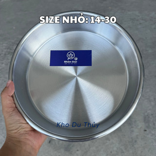 Xửng bơ tròn đường kính 14-16-18-20-22-24-26-28, chất liệu nhôm nhẵn bóng an toàn cho sức khỏe của gia dụng Du Thủy