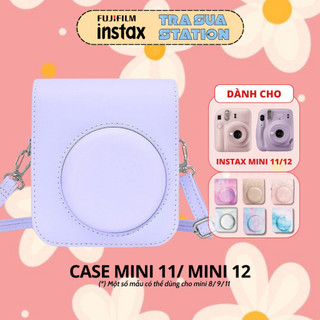 Túi đựng máy ảnh instax mini 12/ mini 11 CAIUL bằng da