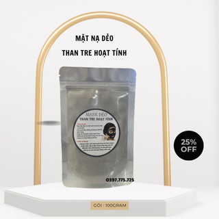 Mặt nạ dẻo than tre hoạt tính 100gram