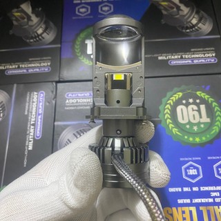 Đèn led bi cầu t90 và t90 pro chân h4 lắp zin ô tô xe máy