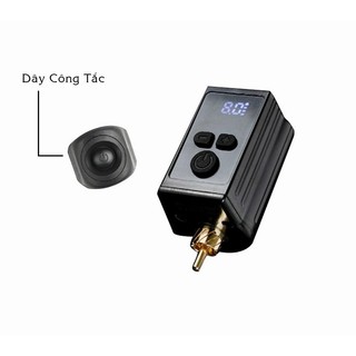 Pin tích điện máy xăm wx-1 plus 1400mah sạc pin có công tắc vòng xăm tiện lợi