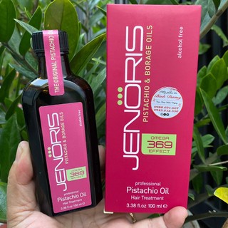 Tinh dầu dưỡng phục hồi tóc hư tổn Pistachio Oil Jenoris - Israel 100ml
