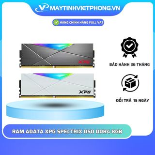 RAM DESKTOP ADATA XPG SPECTRIX D50 RGB 8GB (1X8GB) DDR4 3200MHZ 