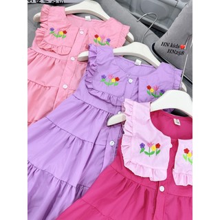 Sét váy thô mềm mịn cho bé gái siêu xinh size 12-36kg