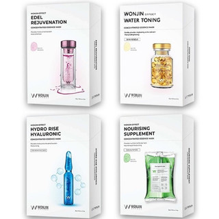 Mặt nạ Wonjin Effect Mask hộp 10 miếng/ 14 miếng dưỡng ẩm, tăng cường đàn hồi da căng mịn