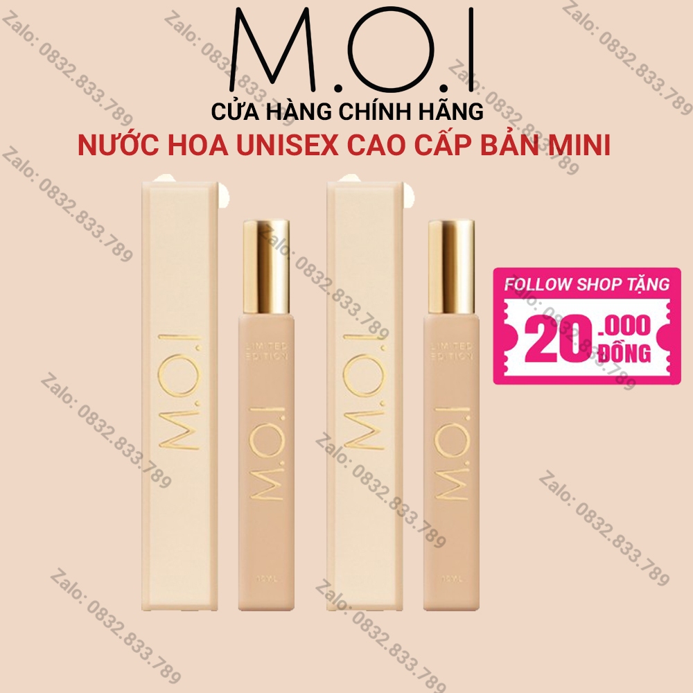 Nước hoa MINI DESTINY Hồ Ngọc Hà MOI Cosmetics Bản Cao Cấp 10ML - Lưu Hương 8 Tiếng