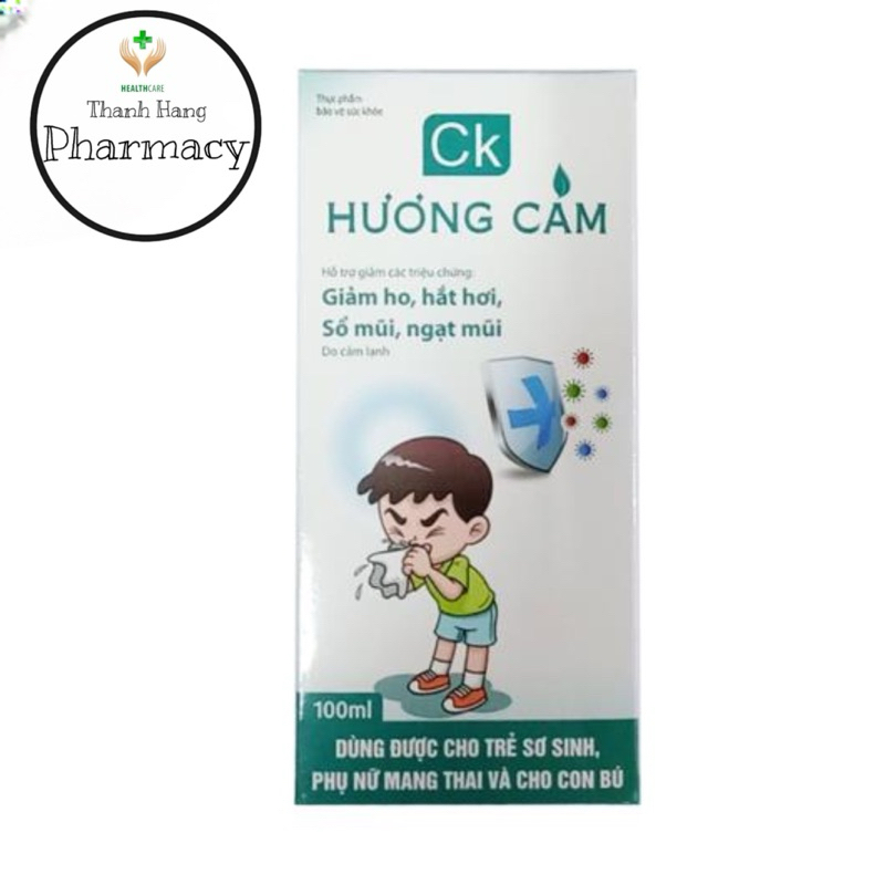 Siro hương cam Ck giảm ho, sổ mũi, cảm