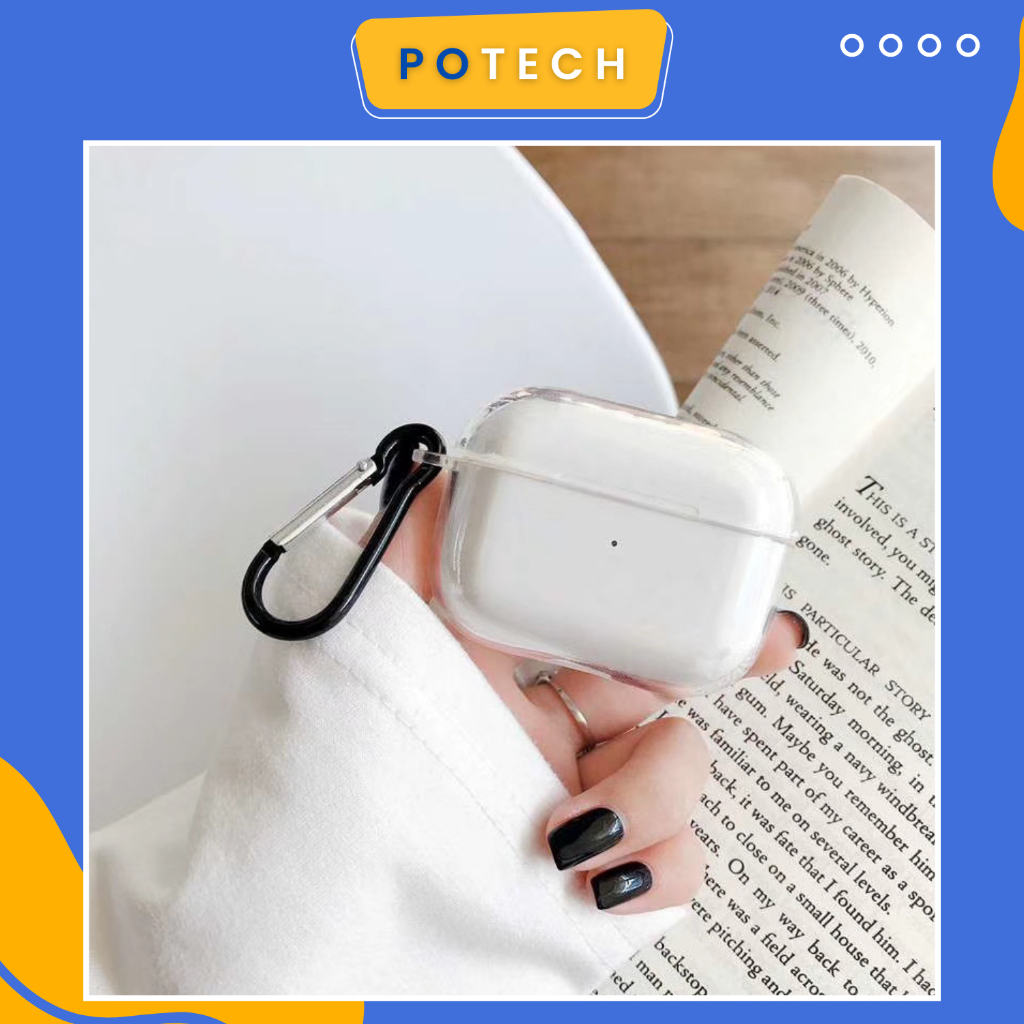 Case Airpods Pro 2 - Vỏ Bảo Vệ Airpods Pro 2 - Ốp Tai Nghe Trong Suốt