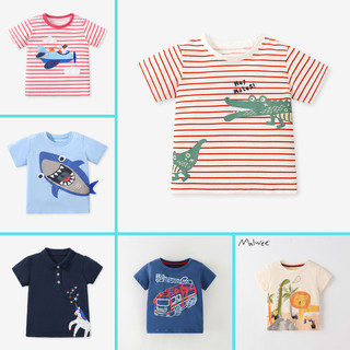 BST Áo hè cotton nhiều mẫu phong cách cho bé trai từ 2-7 tuổi- TOPZKIDS