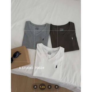Áo Phông polo cổ tim mềm mát