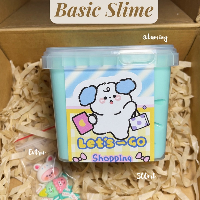 Basic Slime Màu Xanh Mint 500ml