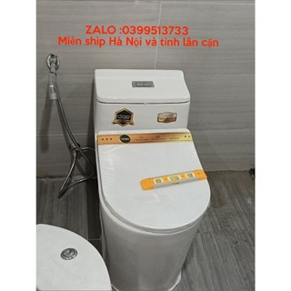 Bồn cầu 1 khối R38s, nắp rơi êm