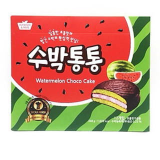 Bánh chocopie dưa hấu sfc hàn quốc hộp 348g 12 cái