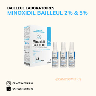 Xịt mọc tóc Minoxidil Bailleul 2% 5% 60ml