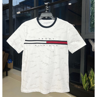 [Đủ Bill] Áo Thun Essential Script Logo Màu Trắng