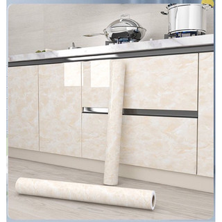  Giấy dán tường khổ rộng 60 cm dán bếp dán bàn tủ tráng nhôm chống dầu mỡ chịu nhiệt độ cao 