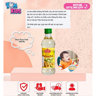 Date 2025 DẦU ÓC CHÓ ĂM DẶM CỦA ĐỨC 100ML