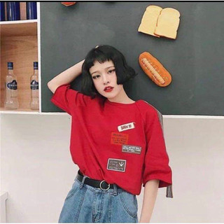 Áo phông đỏ hình new