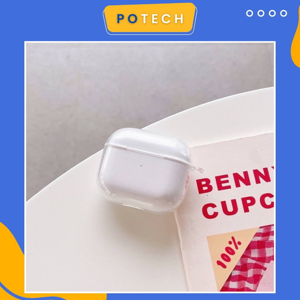 [ Case Airpods 3 ] Vỏ Bảo Vệ Airpods 3 - ỐpTrong Suốt
