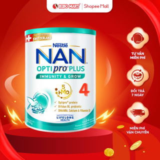 NAN OPTIPRO PLUS Sữa Bột Nestlé Tăng Cường Miễn Dịch Phát Triển Thể Chất Cho Trẻ Số 4 Từ 2 6 Tuổi 850 1500g - Bibomart
