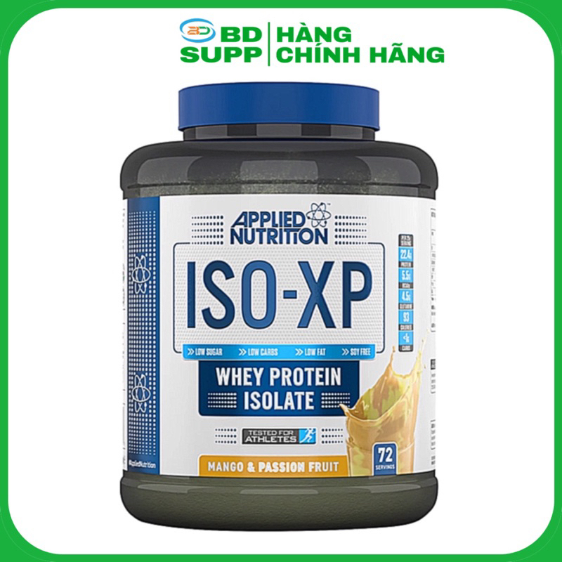 ISO XP Applied Nutrition, Sữa Tăng Cơ Giảm Mỡ, 100% Whey Protein Isolate, Không Chứa Đậu Nành