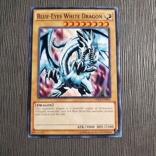 LDK2 Lá bài thẻ bài Yugioh Blue Eyes White Dragon - Tặng bọc bài nhựa bảo quản