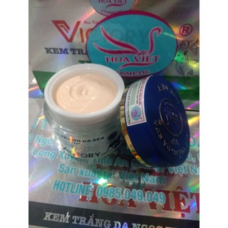 Kem trắng da spa Victory Hoa việt