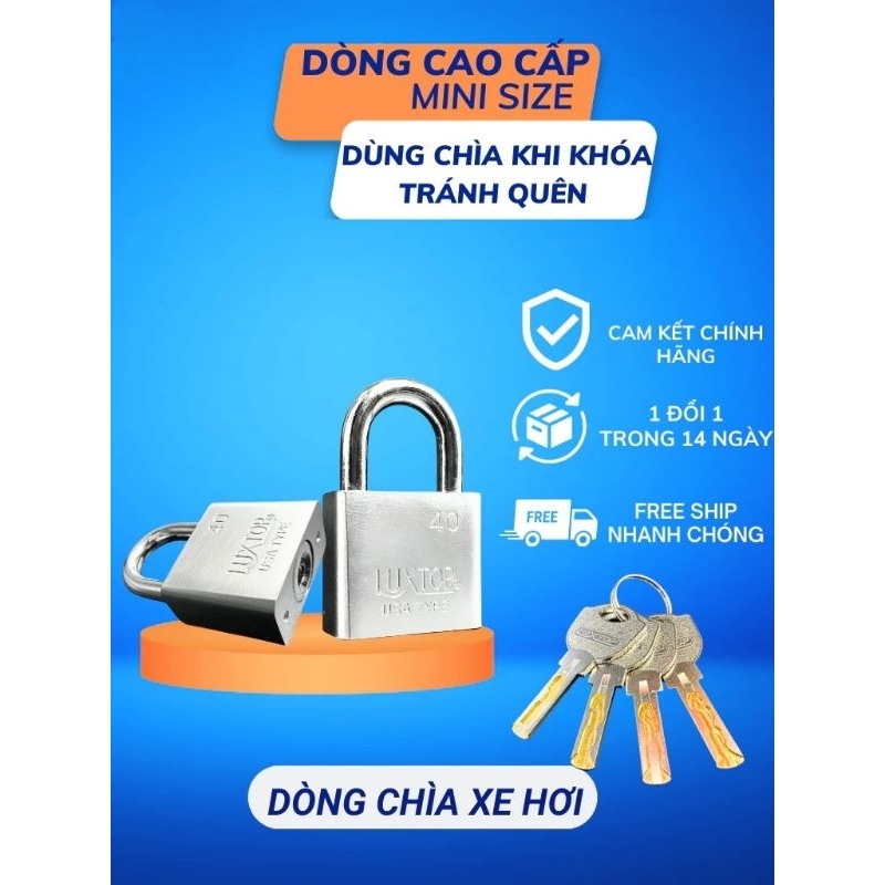 Ổ KHÓA CHỐNG CẮT SIÊU BỀN LUXTOP