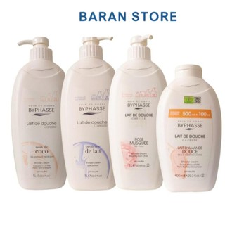 Sữa tắm byphasse dưỡng da có nhiều mùi 1000ml 600ml tây ban nha baran shop