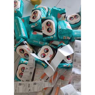 Combo 10 gói khăn ướt agi, khăn giấy ướt không mùi 100 tờ tặng kèm 3 gói 80 tờ