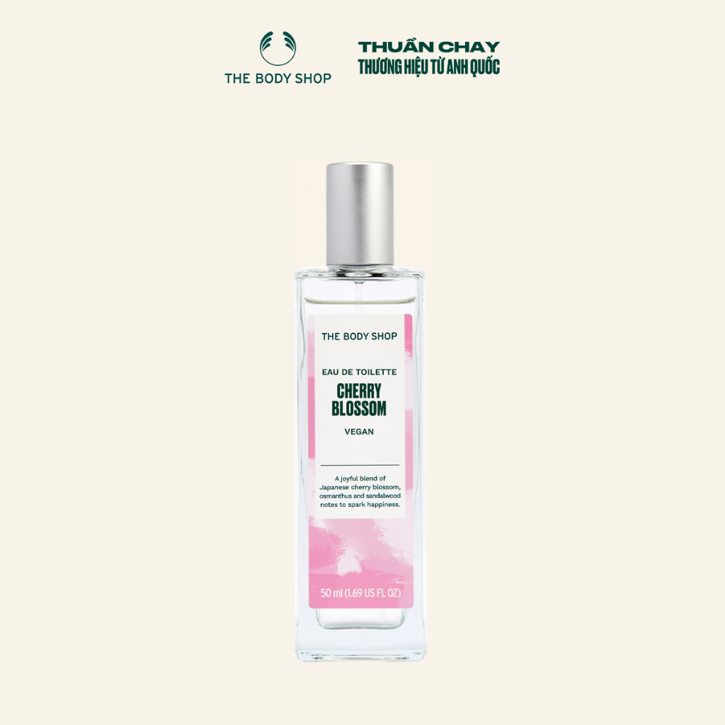 Nước Hoa Hương Hoa Anh Đào Glowing Cherry Blossom Eau de Toilette The Body Shop