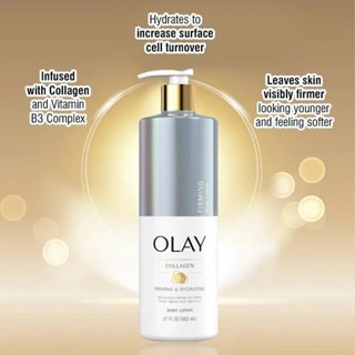 Dưỡng Thể OLAY COLLAGEN B3 FIRMING HYDRATING BODY LOTION Mỹ 502ml