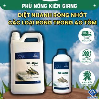 Diệt rong, tảo nhớt, loại bỏ ký sinh tôm cá - vmd kill algae
