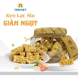Kẹo lạc sìu, kẹo vừng, kẹo hạt bí đỏ tân việt food hộp 210g-250g