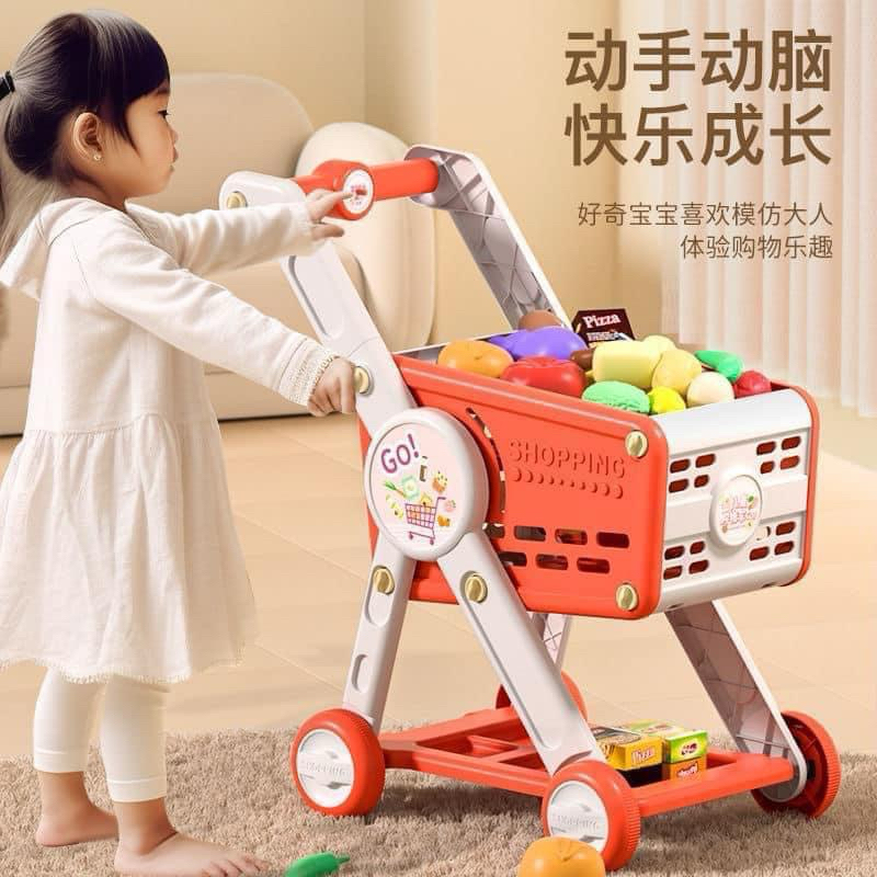 XE ĐẨY SIÊU THỊ CHO BÉ
