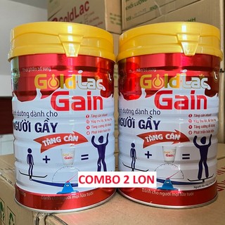 Sữa tăng cân 900g - Sữa tăng cân hiệu quả cho người gầy Goldlac gain 900g