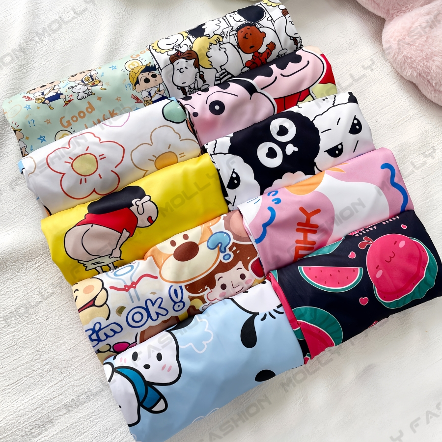 Quần Short Unisex Hoạt Hình B01 Freesize 38-65kg | Form Rộng Mặc Nhà/Đi Chơi Molly Fashion | BigBuy360 - bigbuy360.vn