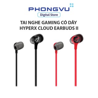 Tai nghe gaming có dây HYPERX CLOUD EARBUDS II (Bảo hành 24 tháng)
